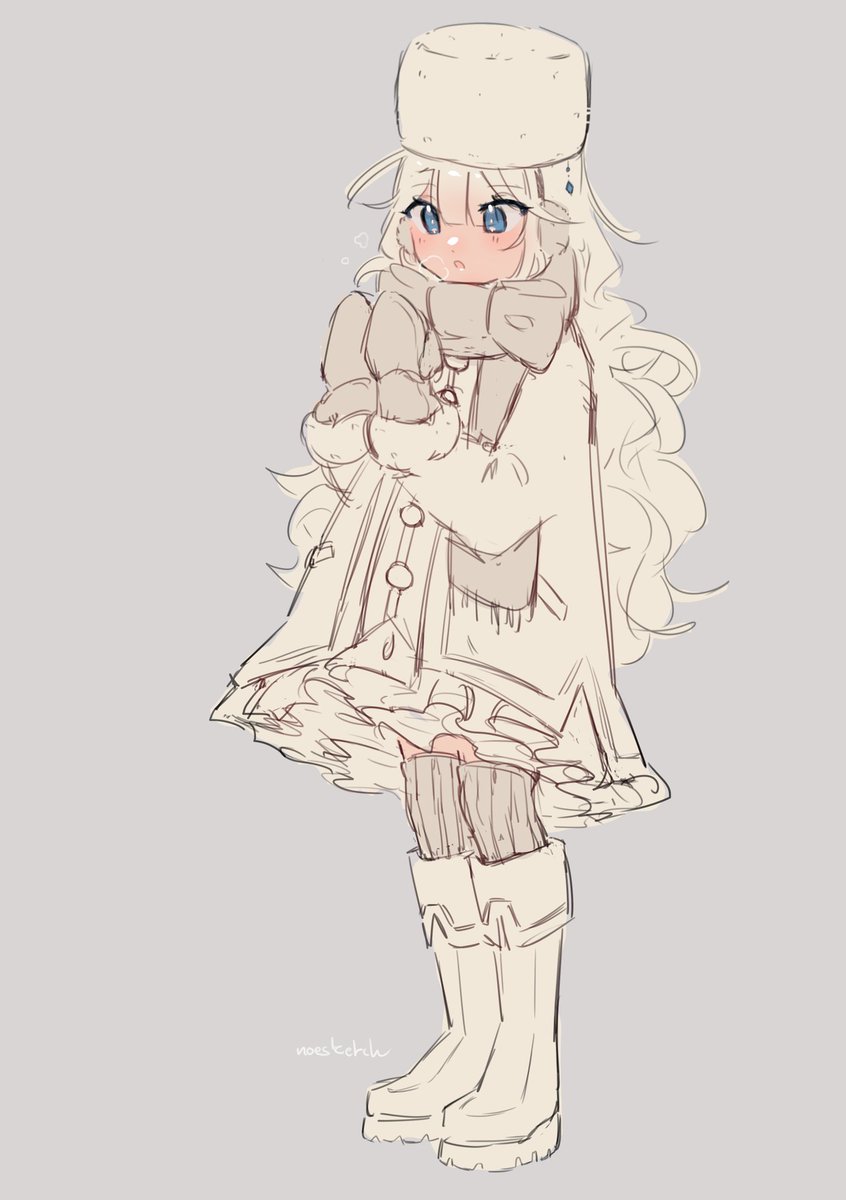 She's cold but slaying 💅✨