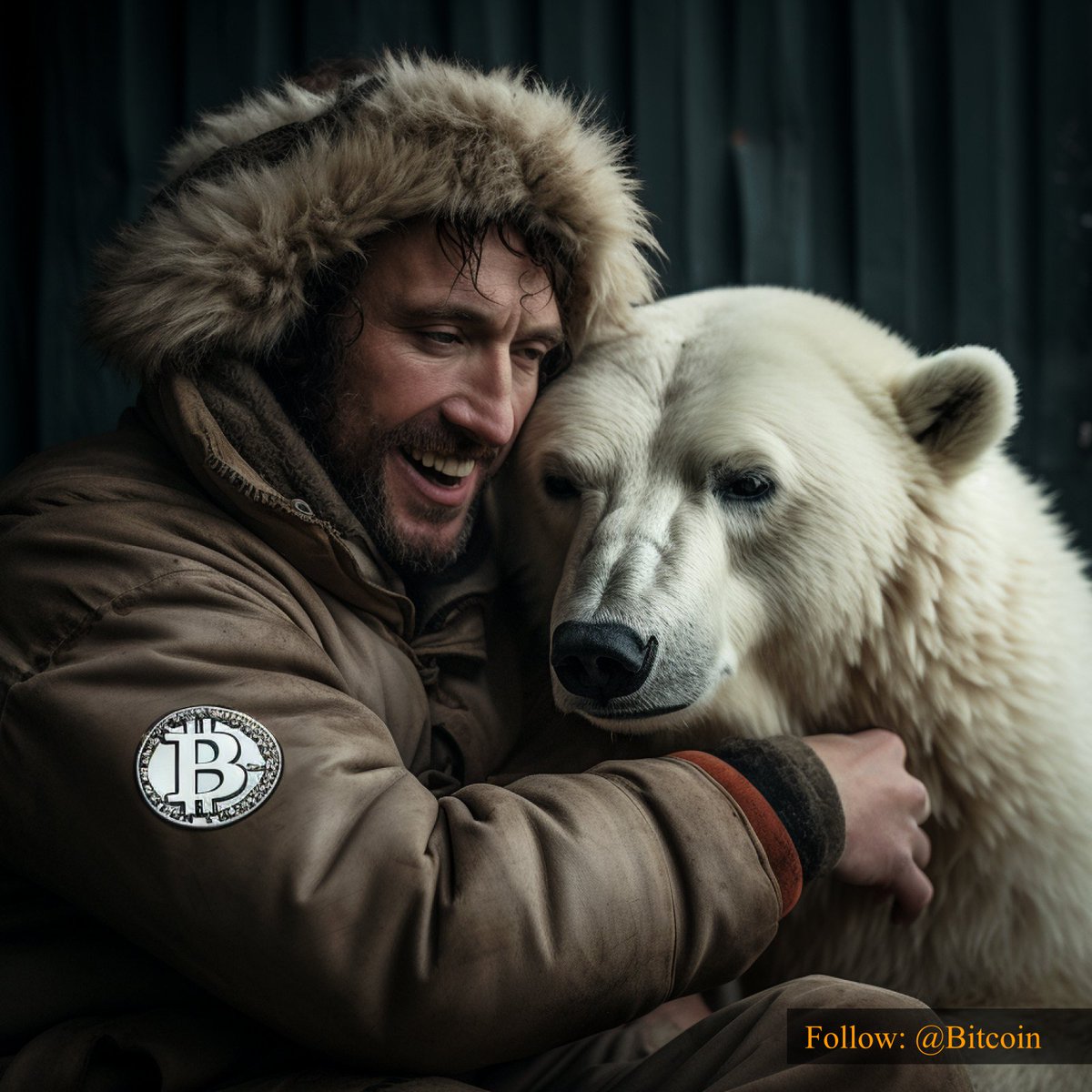 Bitcoin's tweet photo. Each bear gets an emotional support coach this bull cycle. #BitcoinCycles https://t.co/w4yyE1dCnM