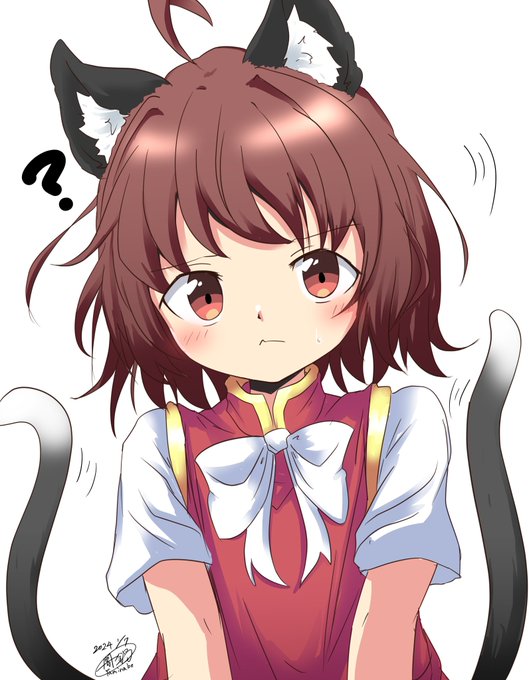 橙ちゃんのお耳ずっと見てたら橙ちゃんに「どこ見てるの…?」って言われた(*'ω')🐱💦 