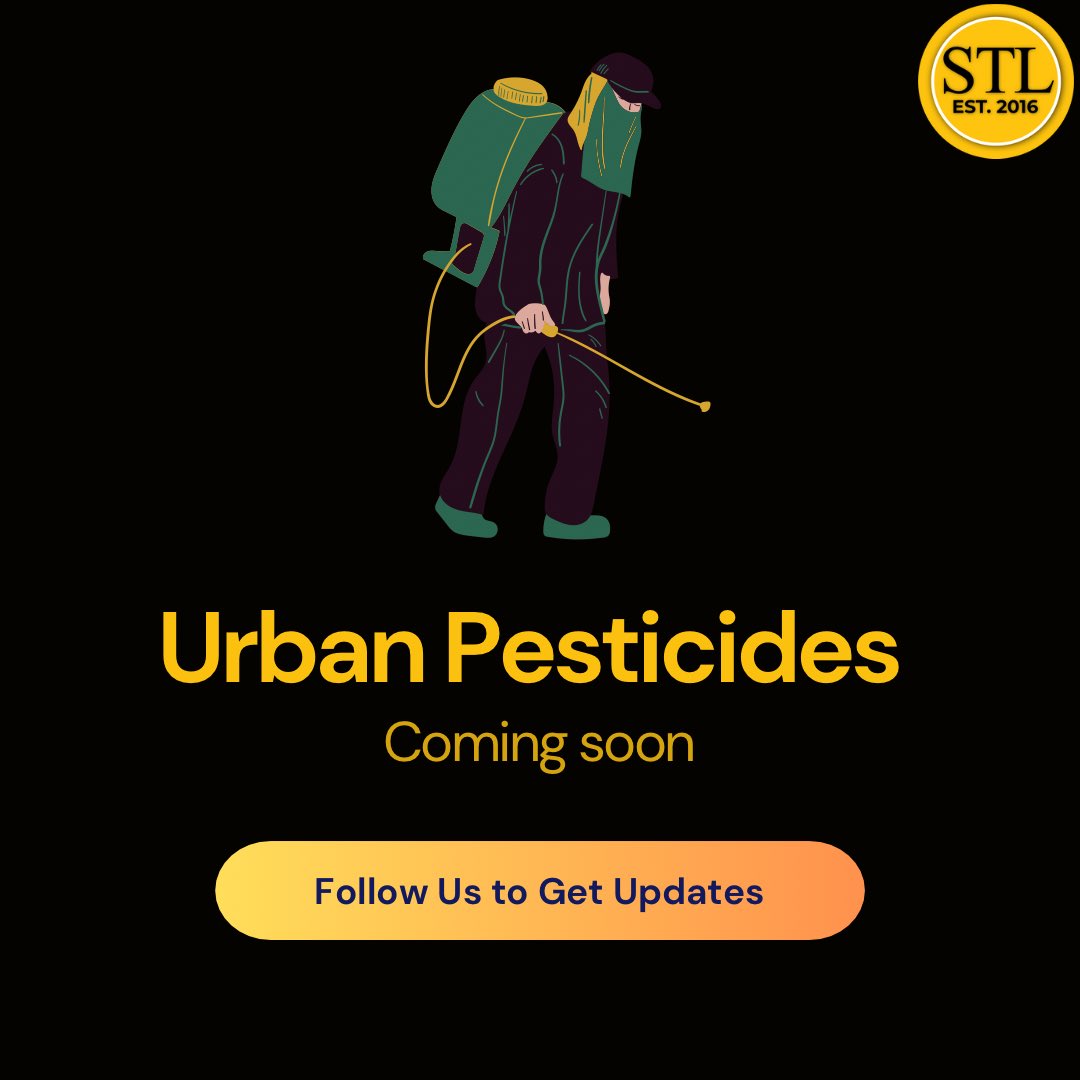 sandtlab's tweet photo. Coming soon: Urban Pesticides #UrbanPesticide #StayTuned https://t.co/uYy5xAelgS