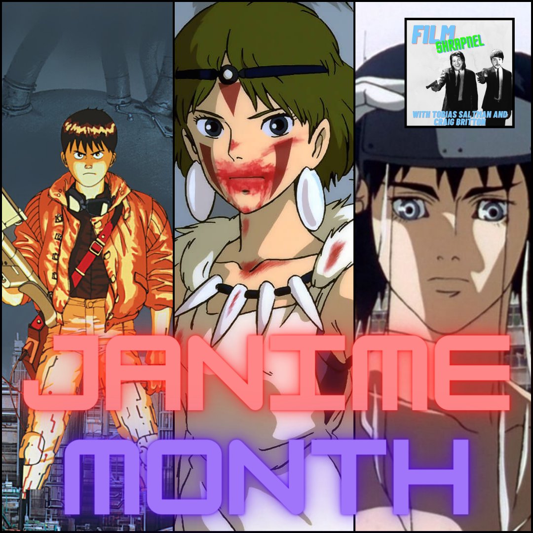 FilmShrapnel's tweet photo. Jumping straight back into things, we're starting season 2 of our #podcast with #Anime Month—or, as we're calling it, 'Janime Month'✨ (cuz it's January, get it?)

Stay tuned for episodes on #Akira (1998), #PrincessMononoke (1997), and #GhostintheShell (1995)✌️ https://t.co/lu5CqtjeJQ