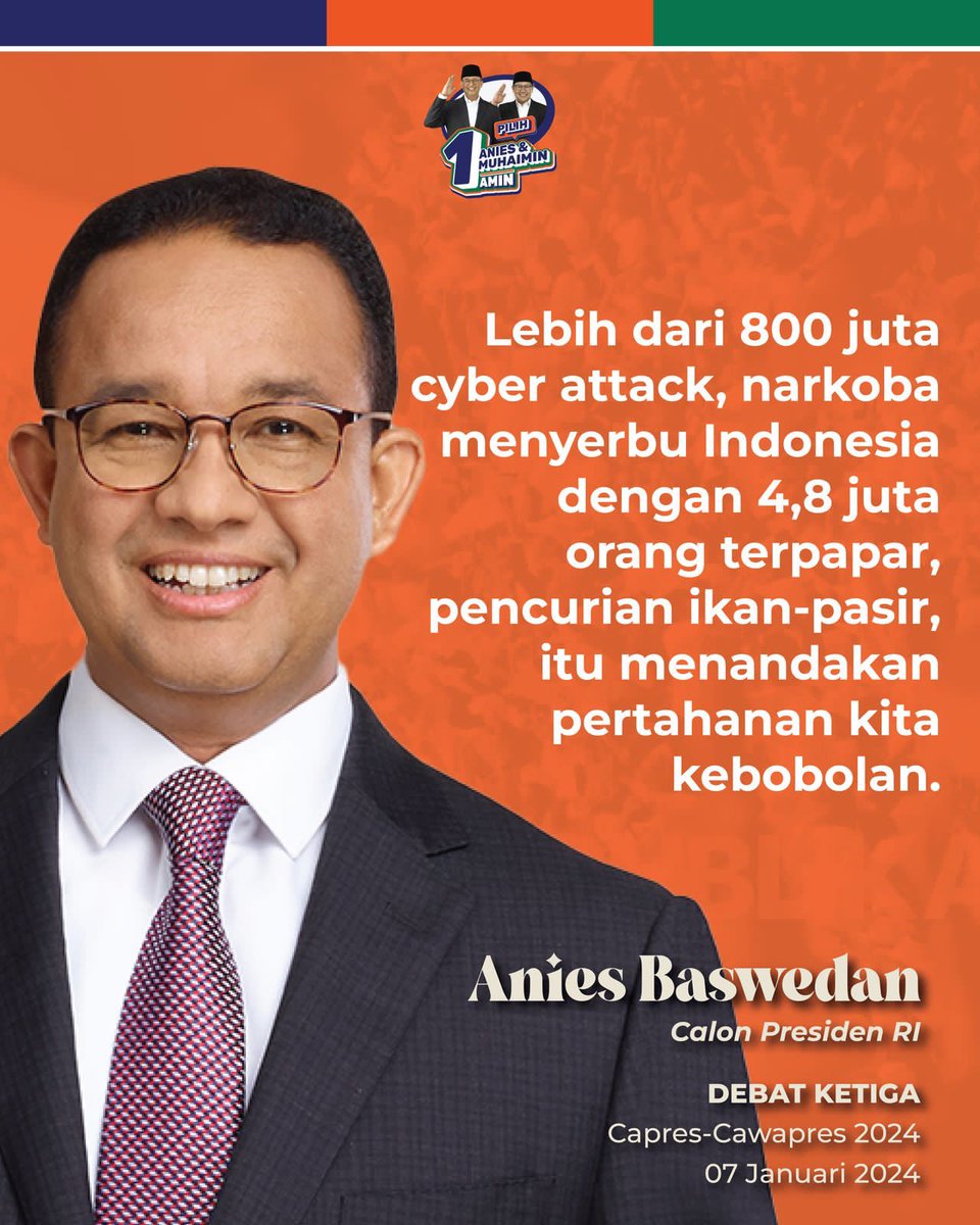 Duh! Pertahanan kita masih rapuh. Kita kuatkan dengan mendukung dan memilih <a href="/aniesbaswedan/">Anies Rasyid Baswedan</a>

Am1nMenang CoblosPKS