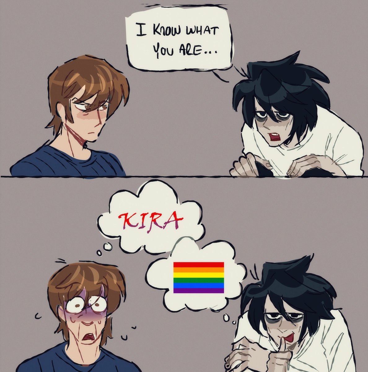 [Death Note]
felt silly, redrew it