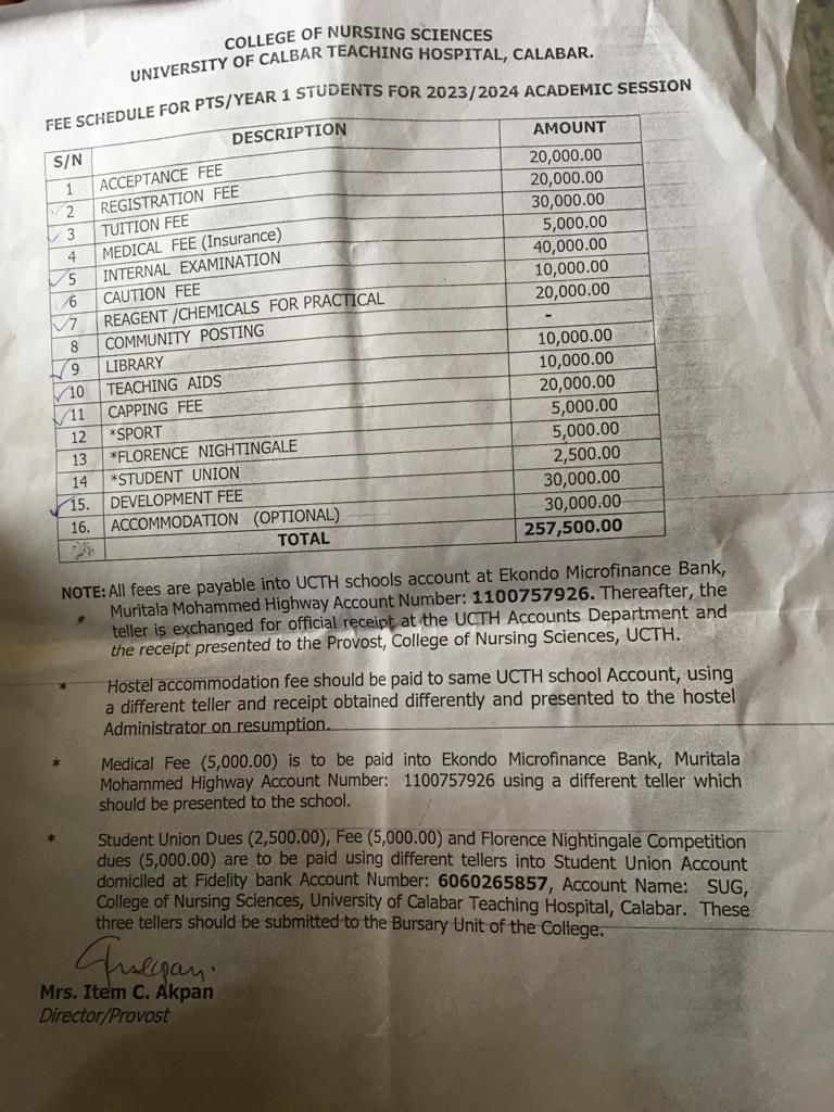 Debbycute0's tweet photo. @_Debbie_OA @nnpclimited @_Debbie_OA 
   
Pls help me retweet. I am posting with faith. I got admission to study nursing in ucth . Funding to pay my fees is my challenge. Please help me to make my dreams come true. Thank you . Below is my admission letter and fee schedule. https://t.co/AyQMoNPeEt