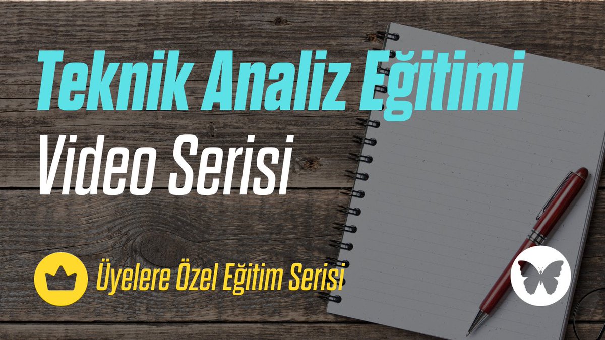 10 videodan oluşan Teknik Analiz eğitim serisini üyelere özel olarak Youtube'da yayına verdim. 

Beğenip paylaşarak daha fazla insana ulaşmasını sağlayabilirsiniz, şimdiden teşekkürler 🙏

Üye olmak ve ayrıcalıklardan yararlanmak için; youtube.com/channel/UCH-XE…