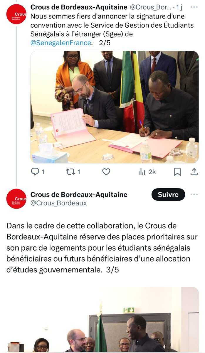 DestinationTele's tweet photo. À Bordeaux la priorité sénégalaise #PrioriteNationale https://t.co/FEgjOPnRRN