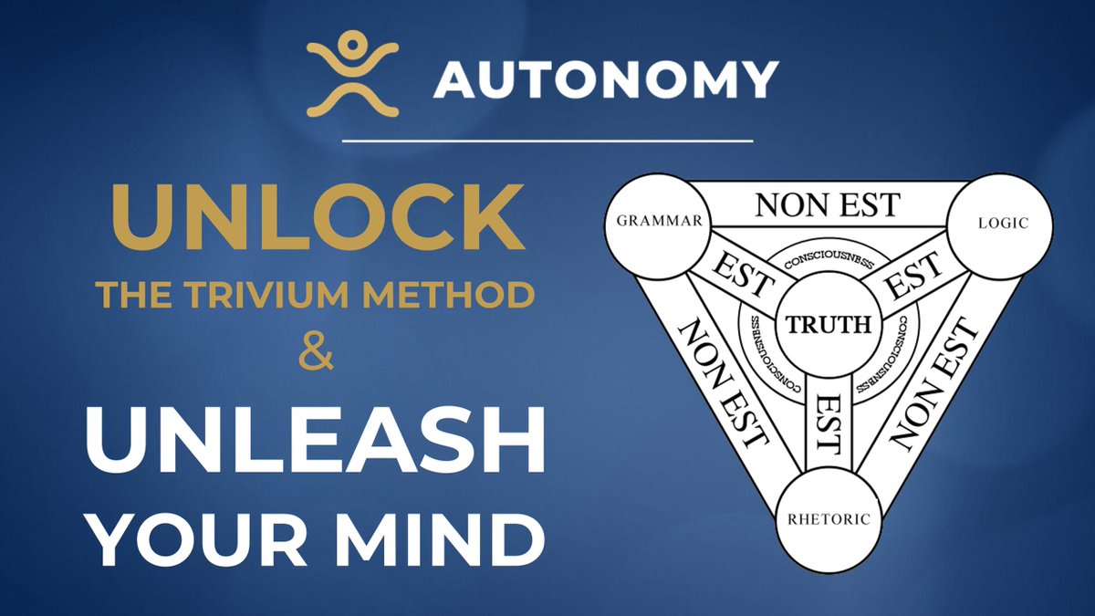 tragedyandhope's tweet image. What is the difference between information and misinformation? Find out how to use the Trivium Method with this course from Tony Myers: marketplace.autonomyagora.com/the-trivium-me… 

 #AutonomousEducation #SmartMobilityCourse #HistoryBlueprint #PeaceRevolution #AUTONOMY