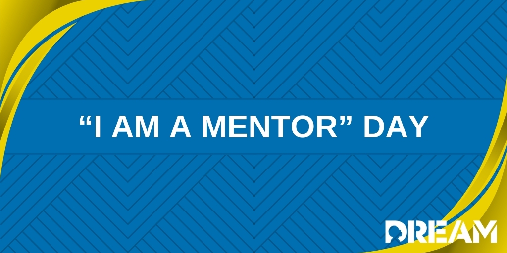 Today is “I am a Mentor” Day!

Our mentors encourage youth to stay in school and understand the value of education.

Consider joining a #MentoringProgram or sharing your mentoring stories today!

#TeamMentoring #GroupMentoring #YouthMentoring #DREAMOmaha