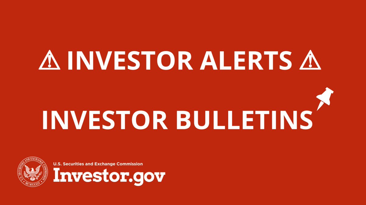 #SECInvestingResolution 6: Sign up to receive Investor Alerts and Bulletins delivered right to your inbox. They provide you with information on how to avoid the latest investment scams and can help educate you on current investment topics and trends. public.govdelivery.com/accounts/USSEC…