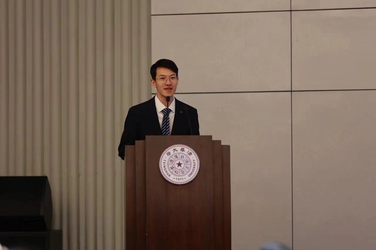 Tsinghua_Uni's tweet photo. "In the realm of #chips, countless breakthroughs are born from challenging the impossible," says Lin Youjun (Taiwan, China), an undergraduate #TsinghuaRen with a focus on fundamental science, who aims to resolve critical #technological challenges. https://t.co/bejcQrr2Fe