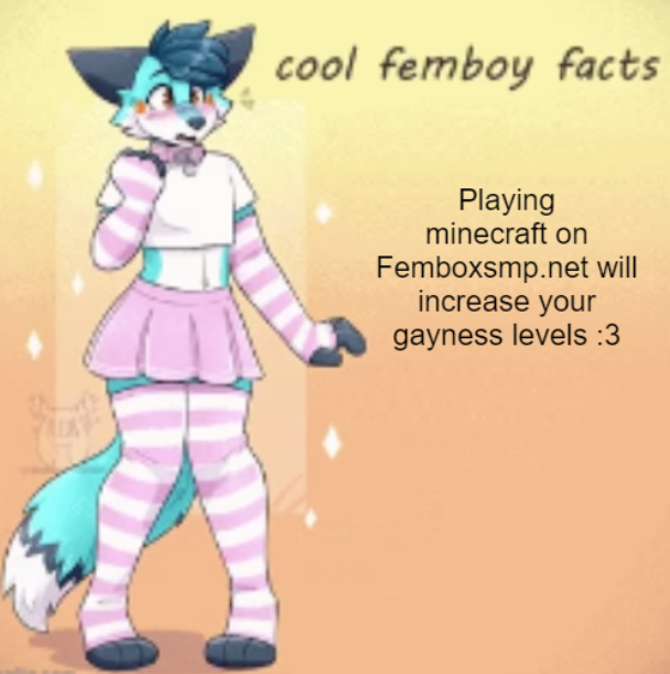 FemboxSmp's tweet photo. Hehe >:3
#femboy #minecraft #smp #gay https://t.co/w0bJb1V9Np