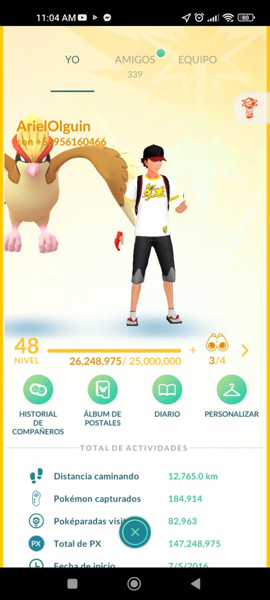 Naviost's tweet photo. Soy Rayman 😂

#PokemonGO #Niantic #PokemonGOApp @PokemonGoApp @NianticHelp https://t.co/28fQwlenOb