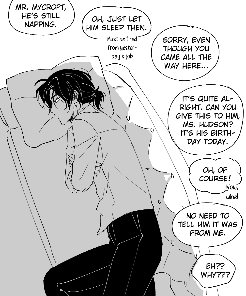 ultopias's tweet photo. something simple for holmes bros birthdays :,,)🎉 https://t.co/ppDZMw8GaC