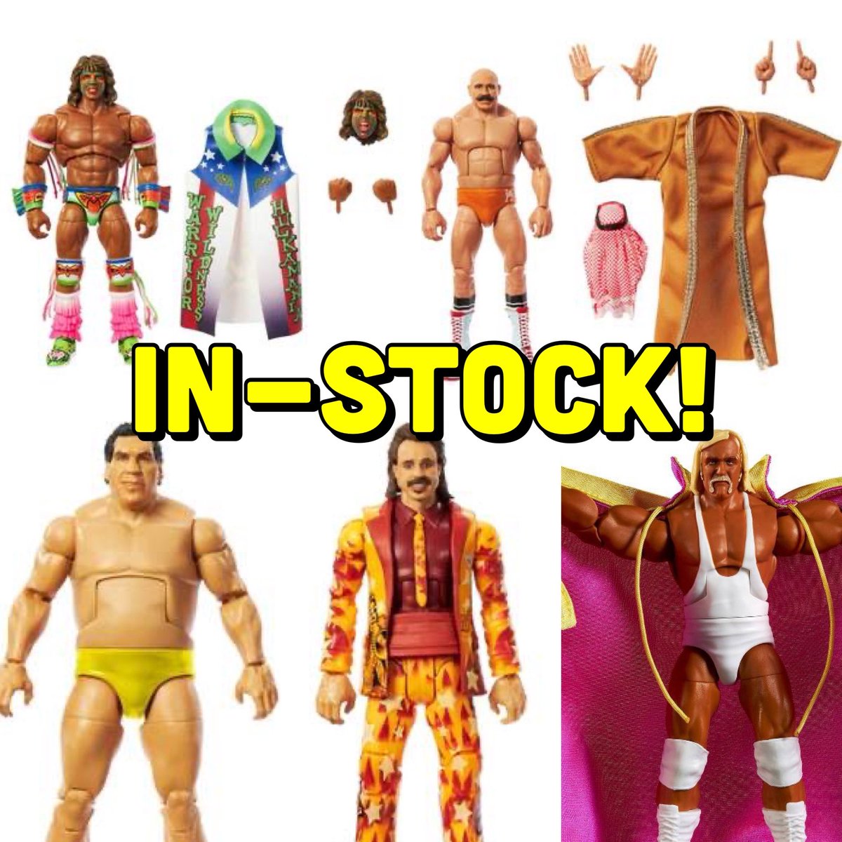 aic_podcast's tweet photo. 🎯NEW LEGENDS IN-STOCK🎯
Series 21 of the @mattel #WWE Elite legends and the Legends Ultimate Edition Ultimate Warrior are all in-stock @target. #TargetAffiliate link below.
https://t.co/mGx0rHZgxK
#toys #wweelitesquad #wweuniverse #wrestlingfigures #mattel https://t.co/6Nw71IAX50
