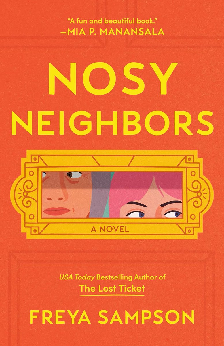 Starting my new Twitter X year with a raving review for #NosyNeighbours by the talented @SampsonF ❤🎉 Dorothy and Kat and the gang have my heart forever. Beautiful story, brimming with hope, heart and intrigue. LOVED IT! Thank you @MishaManani & @mmdotcox @bonnierbooks_uk
