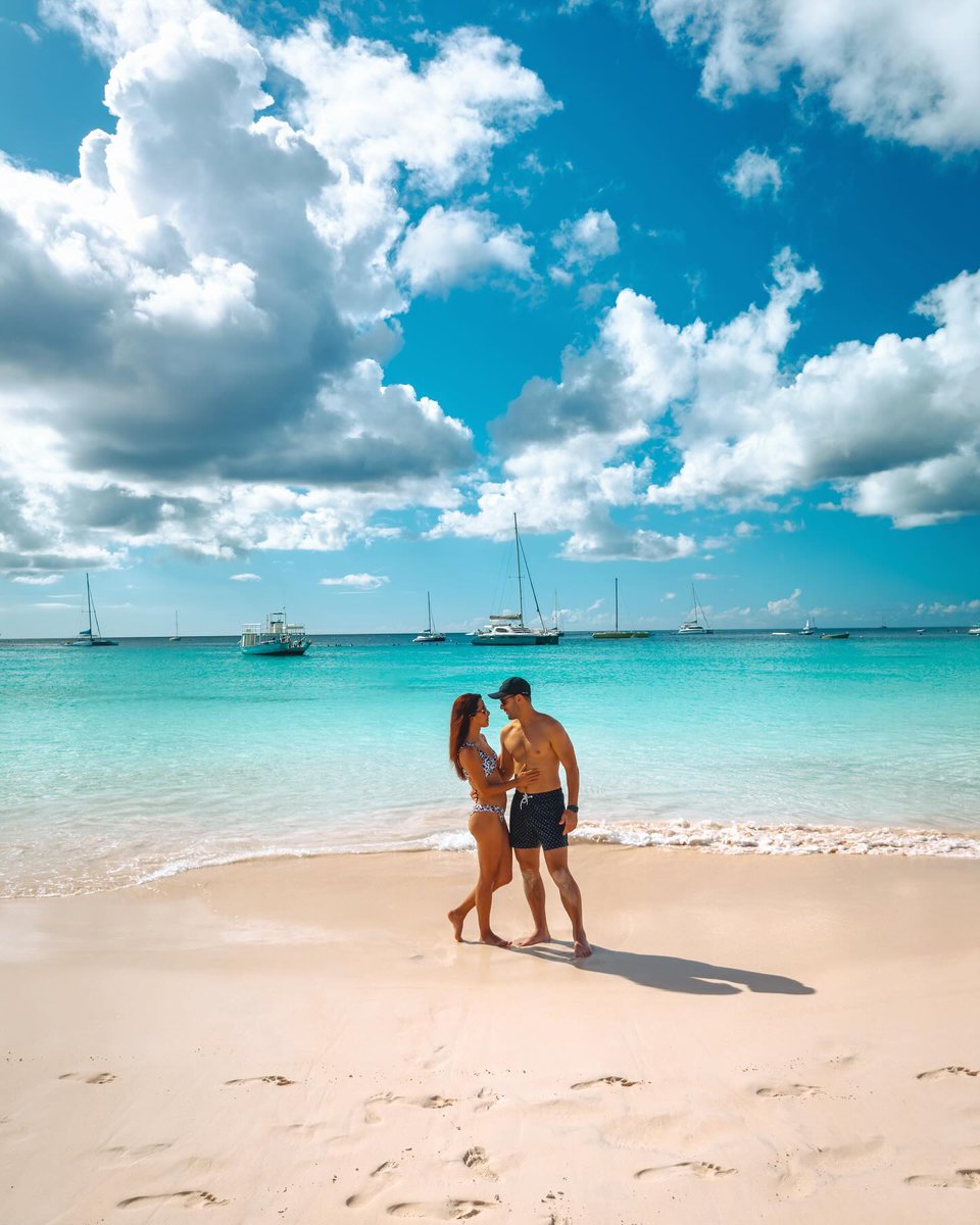 Barbados's tweet photo. Let the azure waves of Barbados crash at your feet, as you feel the silky sand between your hands. Here, every grain tells a tale of paradise!🇧🇧 🏖️ 🌊   

📸: @pack_and_jet, thanks for sharing!

#VisitBarbados #LoveBarbados #MyBarbados #IsleDo https://t.co/PTNxF03VWh