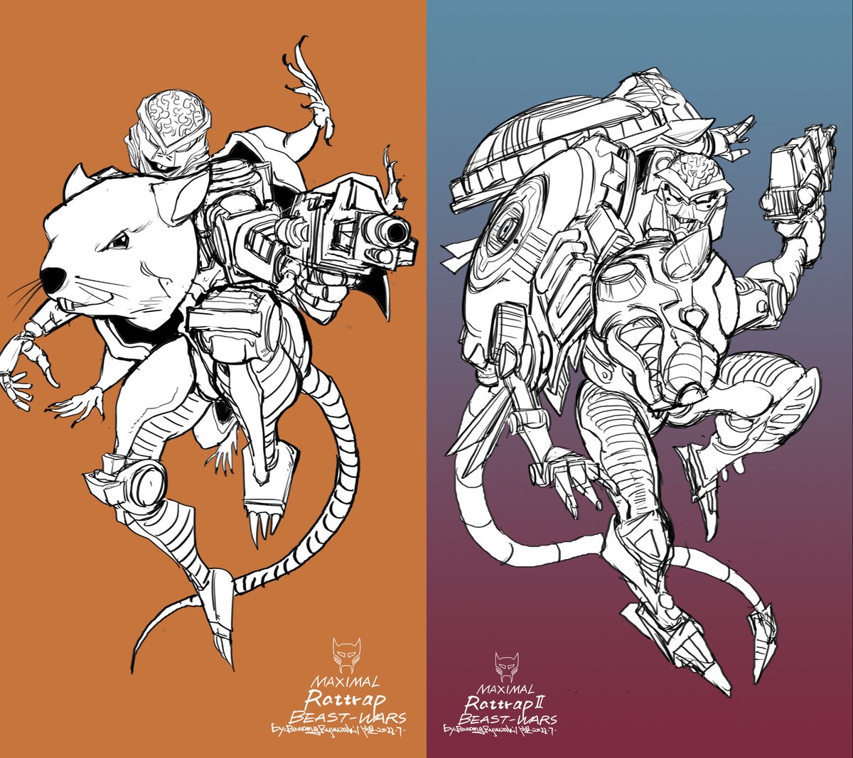 BW_008's tweet image. 《Transformers:Beast Wars》-Rattrap! #TransformersRiseoftheBeasts #Transformers