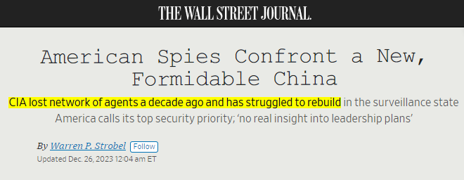 zhao_dashuai's tweet photo. When it comes to China, the US intelligence has been clueless for years, because we took out their network of informants in China.

They are so clueless, they don't even have the lower tiered corporate intelligence with regards to companies like Huawei or SMIC. https://t.co/zQaiCXZTxN