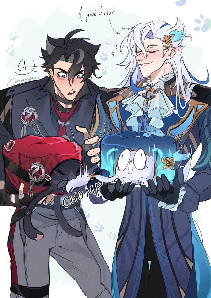 a lil late but - HAPPY NEW YEAR✨✨✨✨
/chomp/ #wriolette #Neuvillete #Wriothesley
