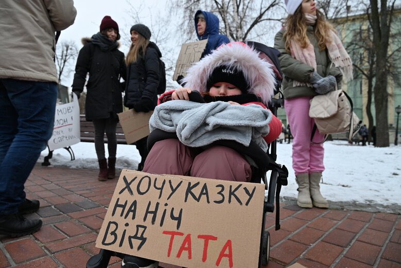 censor_net's tweet photo. 🇺🇦 Free Azov: у Києві відбулася акція на підтримку полонених захисників "Азовсталі"

https://t.co/pRcu7sgS91 https://t.co/7IrMYz8CiO