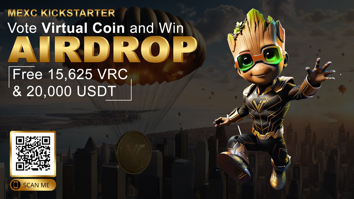 Blocklabtech's tweet photo. Vote for VRC (Virtual Coin) and score a chance to win 15,625 VRC + 20,000 USDT! 🚀 Your voice, your reward
.
.
Vote Now👉: https://t.co/dh0pcrGAPM
.
#airdrop #reward #win #VRC #VRCCoin #vrcworld #blockchain #MEXCGlobal #Vzoneworld #VRCListing #vzonesolutions #mexcgloballisting #virtualcoin #USDT