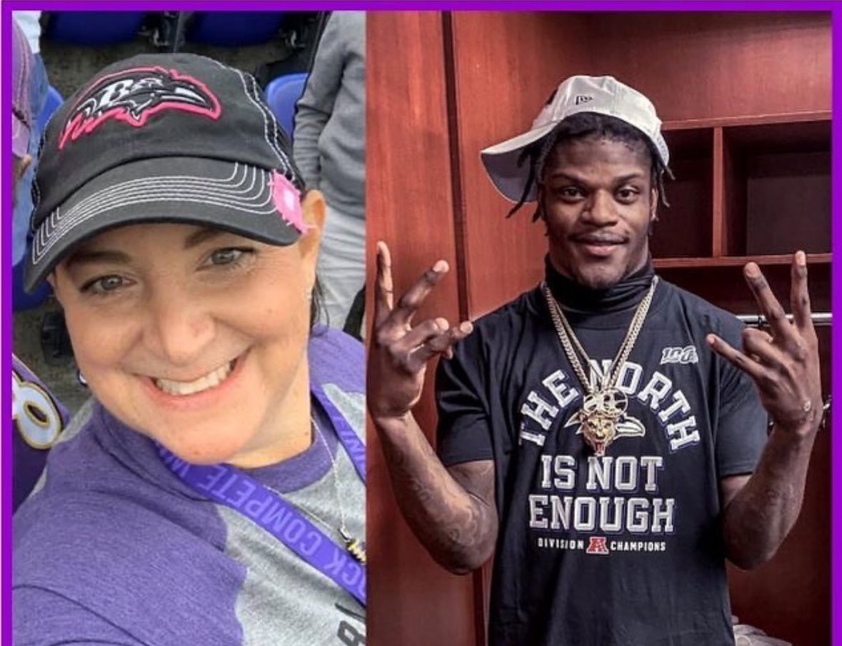 Jillybeanbikes's tweet photo. @Lj_era8 and I share the same birthday and I’m pretty sure we have the same wish! #birthdaytwins #BaltimoreRavens https://t.co/PpcNjpl8Lx