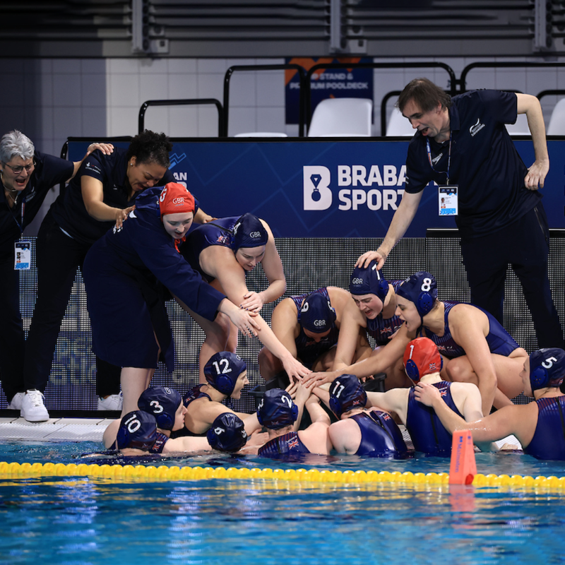 Swim_England's tweet photo. 𝟭𝟬𝟬% 𝗿𝗲𝗰𝗼𝗿𝗱 😎 

Great Britain's women made it three wins from three at #EWPC2024 to finish top of Group D 💪

They defeated Germany 12-6 in an excellent display at both ends of the pool 🙌

Full report ⬇️ #WPEindhoven2024