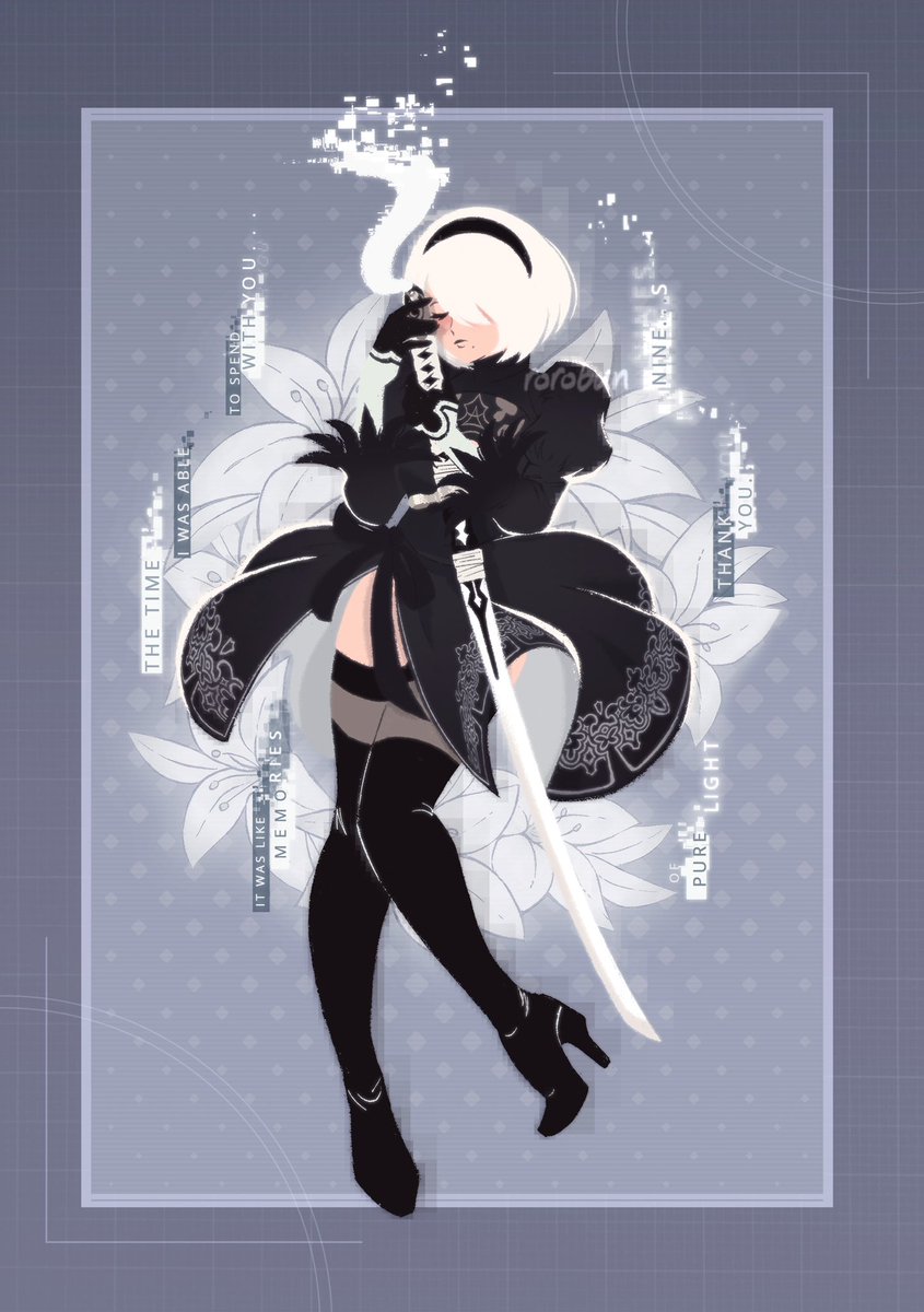 Happy Rollout Day, 2B 🤍
#NieR #NieRAutomata #2B誕生祭