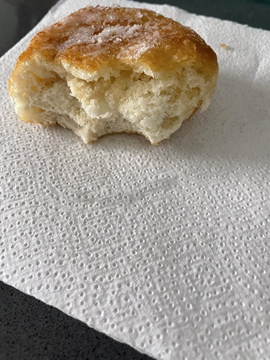 elleeg's tweet photo. @Morrisons so this is the second time I’ve brought a product saying bonus points &amp; they have not been applied. 
Then to make it worse - the sugared ring doughnuts upon opening are just a dough - the whole packet - not even an mis label with a filling!!!! https://t.co/pfynRepe4J