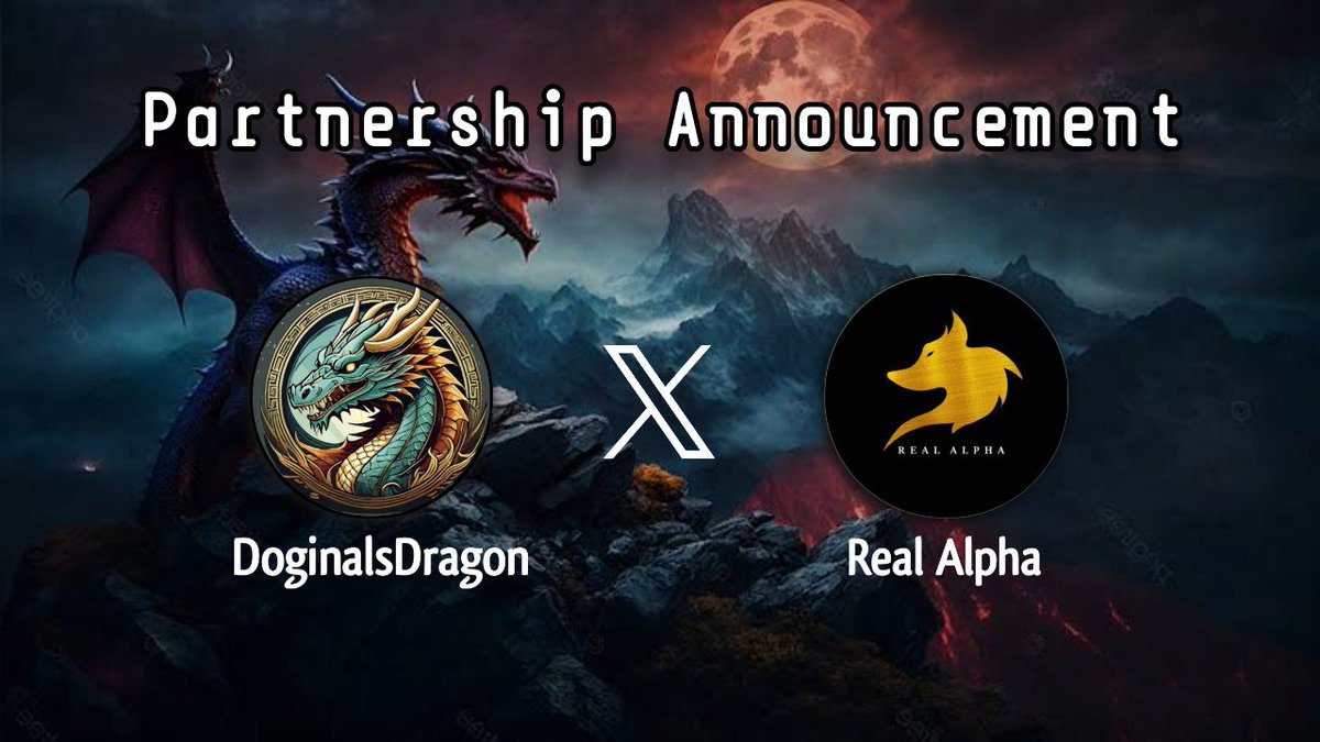 real_alpha's tweet photo. Real Alpha x Doginals Dragon (Free Mint)

🎉 7 x Free nft for  @DoginalsDragon
To enter:
1️⃣ Follow @DoginalsDragon & @real_alpha
2️⃣ Like + RT + tag 3 friends
3️⃣Join Telegram - https://t.co/eHE9Epy1Wn

⏰ 24 Hours!

✨ Join in their Group!
https://t.co/Egb33mKjbZ

#Doginals #drc20 #giveway #freemint