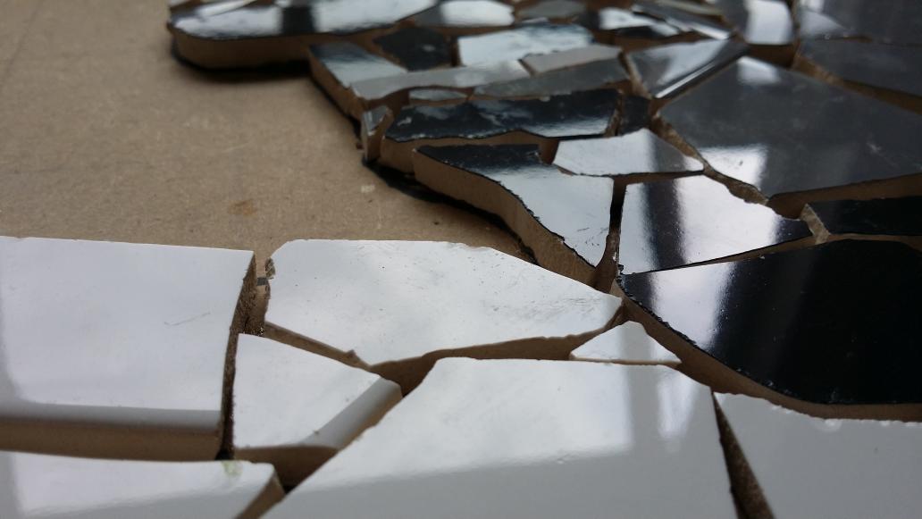 BrokenStoneArt's tweet photo. Showing the process of hand crafting my Bergkamp ceramic mosaic and showing it's final resting place in @PieburyCorner near the home of The #Arsenal. Did you ever see the mosaic on display? #ArsenalArt #Mosaic #FootballArt #CreativeProcess #ArtisticJourney #DennisBergkamp https://t.co/C4zcJJPGZY