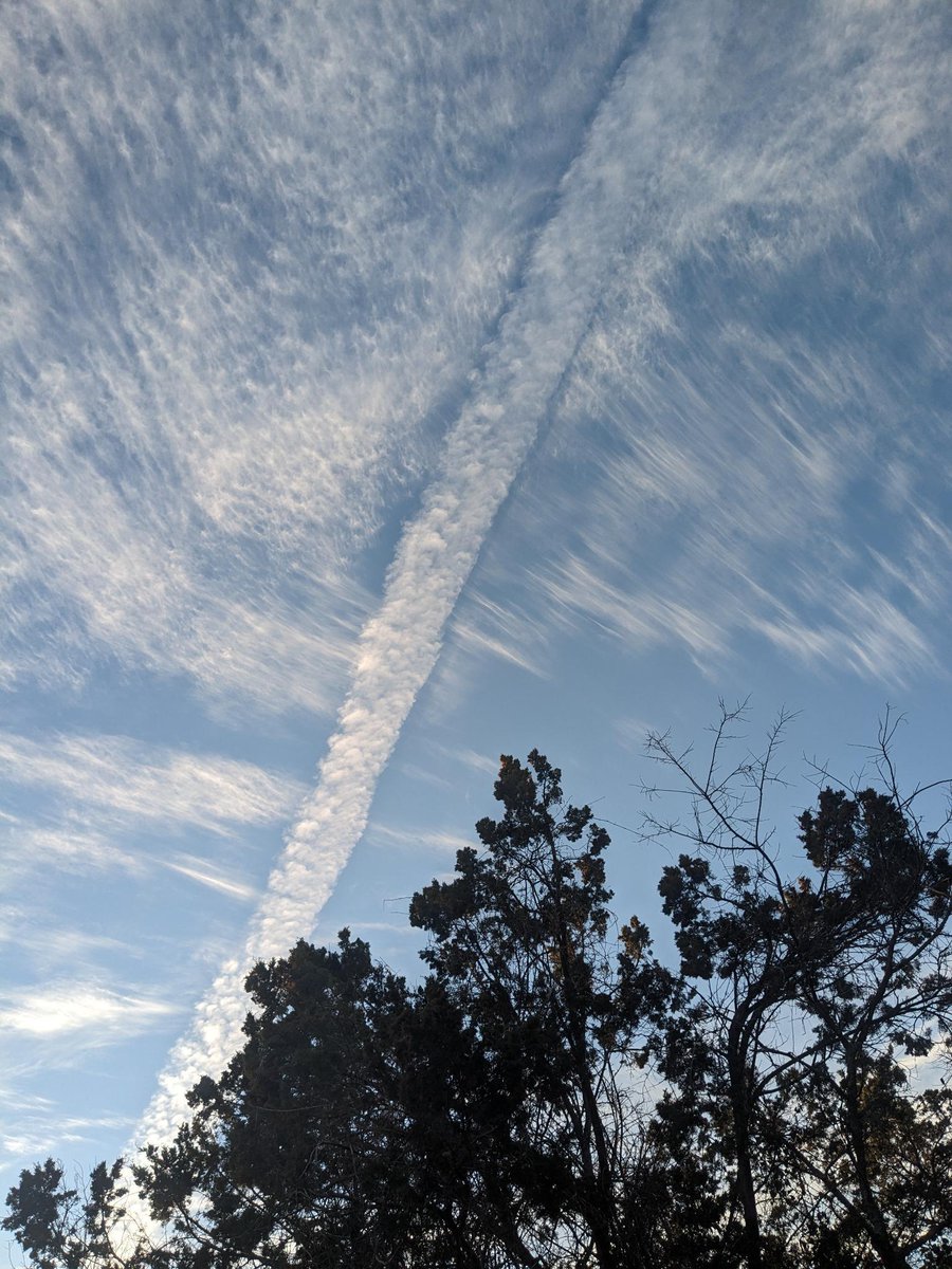 adamcurry's tweet image. Guys, please try to not make it so obvious, okay? #notacontrail