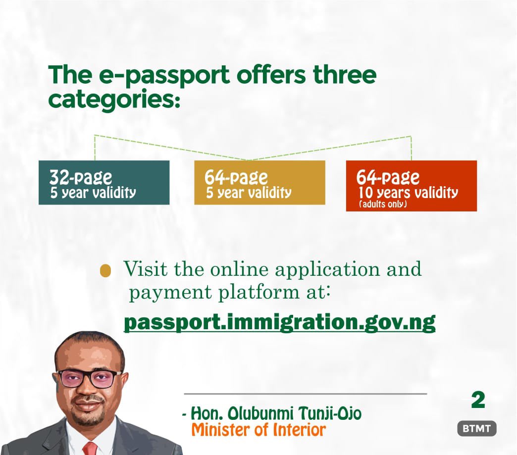 Naija_PR's tweet photo. Getting your passport just got easier https://t.co/vF8mP2sbaL