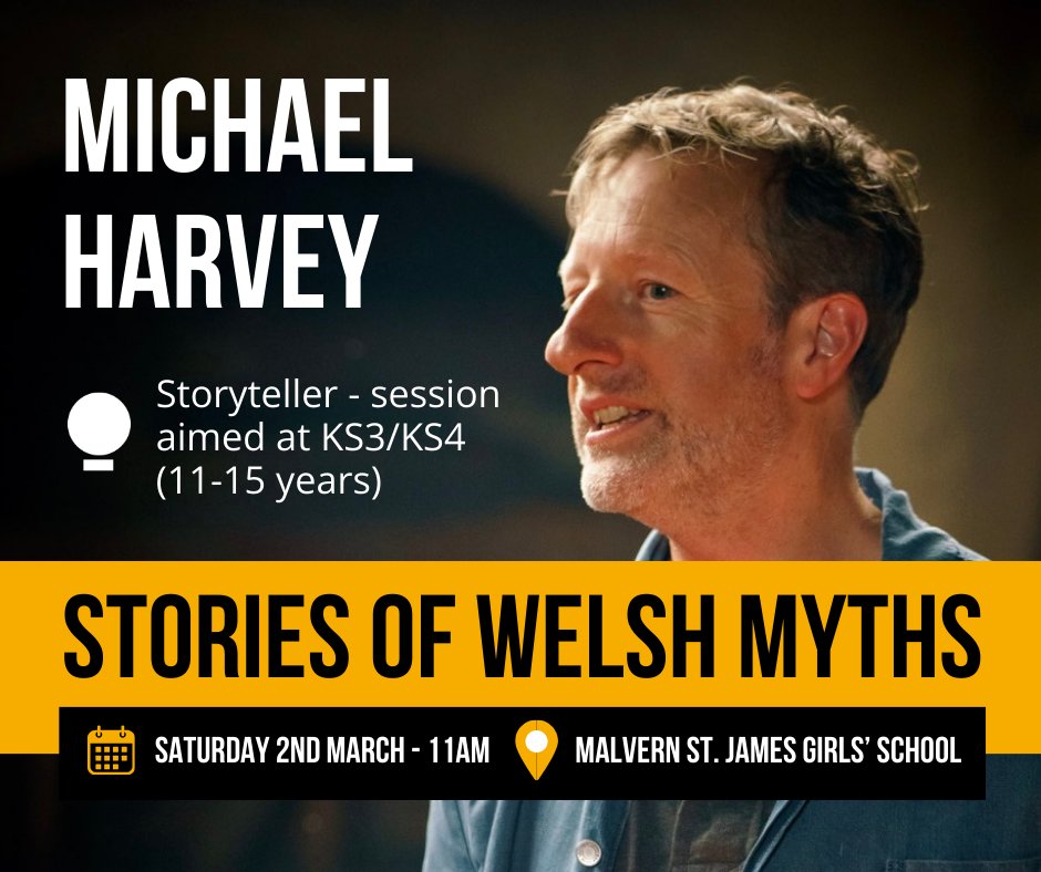 🌟 Join storyteller <a href="/michaelhstory/">Michael Harvey</a> for an introduction to Welsh myths from the Mabinogion with the opportunity for group and individual poetry writing ! 🌈✨

Find out more and book: malvernfestivalofideas.org.uk