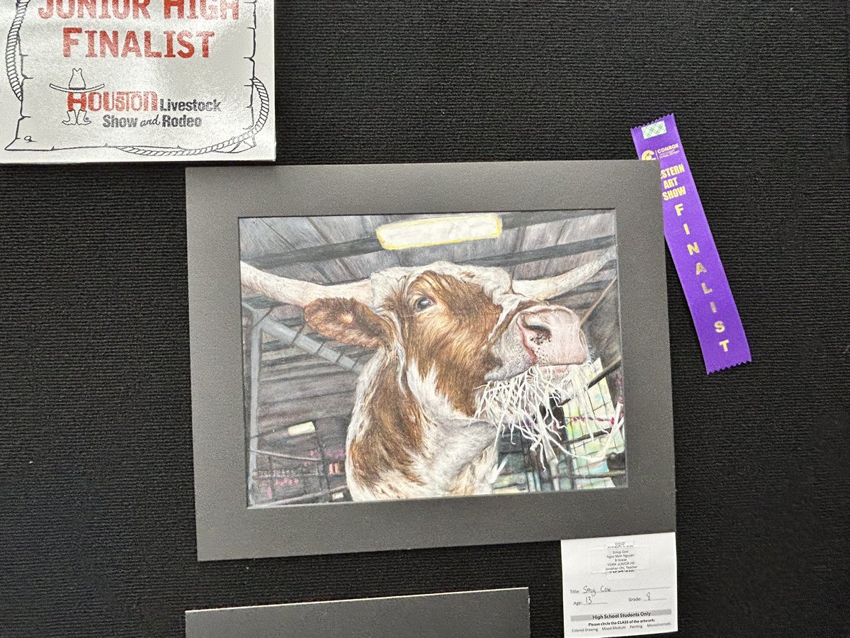 linardoin's tweet photo. Way to go, YJH! Six finalists at the Western Art Show! https://t.co/CvKXqgABqR