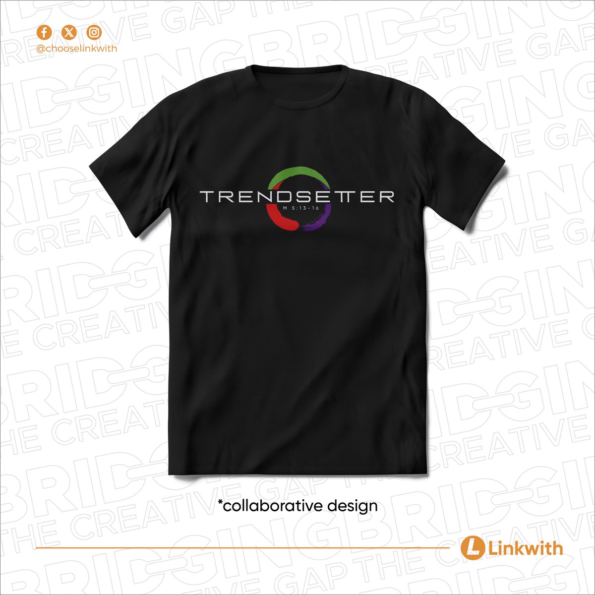 chooselinkwith's tweet photo. Ringing in the new year with a collaborative shirt design for the Cane Garden Bay Baptist Church titled 'Trendsetter', their main theme for 2024. 🎉 https://t.co/g2JxZlNTbu