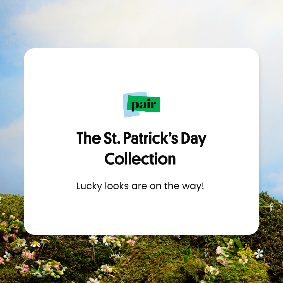 The St. Patrick’s Day Collection is coming over the rainbow this week! Sign up for texts to find out when it’s time to shop shamrock styles! bit.ly/48lymVj