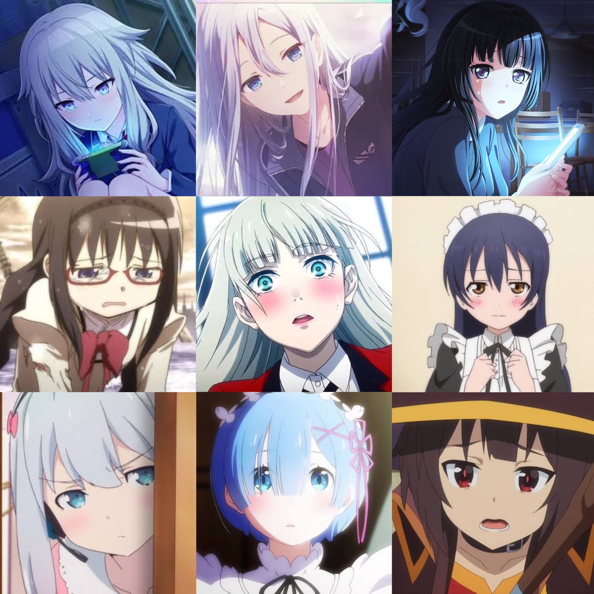 2次元の好きなキャラまとめたらなんかもう好みが弱者男性のソレで今寝込んでる