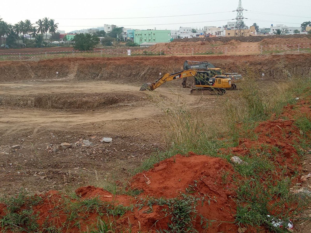 TamilNaduInfra's tweet photo. L&amp;T begins construction of their proposed 1.85 million sqft IT park near Malumichampatti in #Coimbatore.

Total 3 Basement + Ground + 11 Floors

Expected completion: June 2027 https://t.co/c8vxCB11co