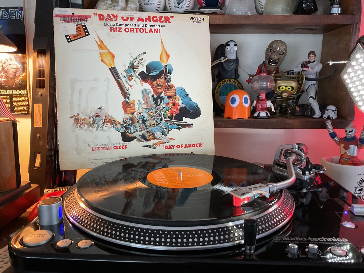 NP: Riz Ortolani - Day Of Anger (Original Motion Picture Soundtrack) (1970)

Love these old #spaghettiwestern #soundtracks! 🤗💖🙏

#VinylCommunity #VinylRecords #recordcollection #records #VinylAddict  #vinyljunkie #NowSpinning #LP