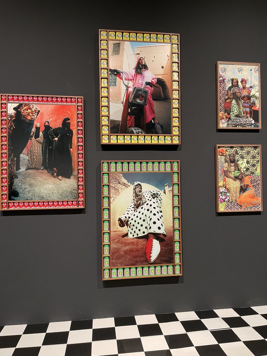 sjwalcott's tweet photo. Great exhibition #AWorldInCommon @Tate & great company too! @lemnsissay https://t.co/gacDcxWMdp