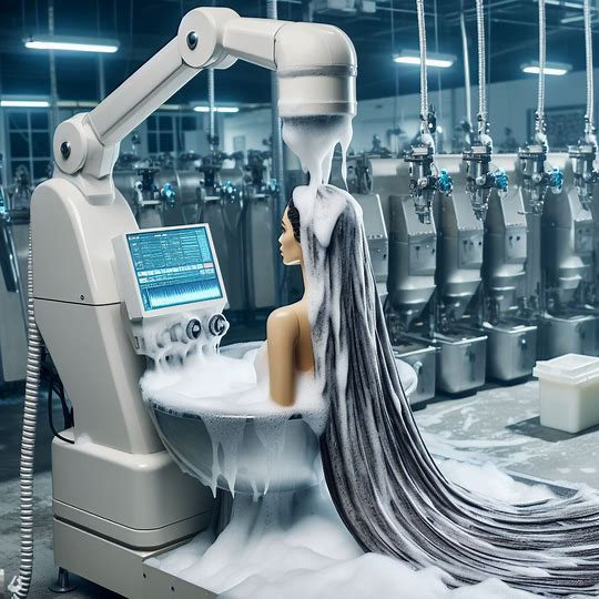 EffHorizon's tweet photo. #aiart #aiporn #surreal #latherfetish #soapfetish #soapy #shampoofetish #scifiart #lathermachine #foammachine https://t.co/ip8h97Bdjz