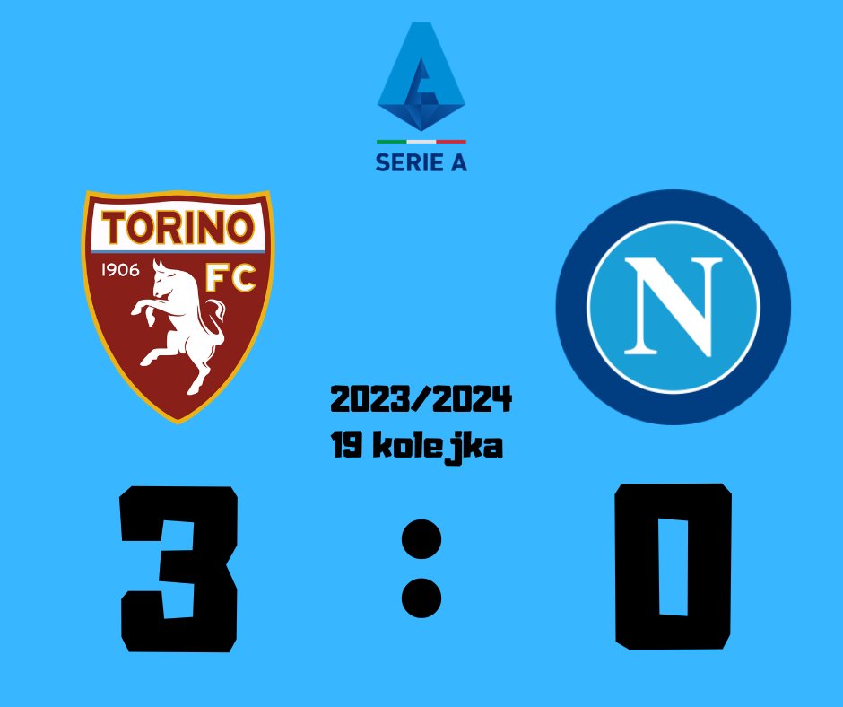 wofutbolu's tweet photo. #TORNAP

Kolejna strata punktów Napoli, kryzys Mistrzów Włoch staje się już faktem i wciąż narasta! ⚽

🟤⚪ Torino 3:0 Napoli 🔵⚪

⚽ Antonio Sanabria 43'
🟥 Pasquale Mazzocchi 50'
⚽ Nikola Vlašić 52'
⚽ Alessandro Buongiorno 66' https://t.co/RPS5WJRnHI