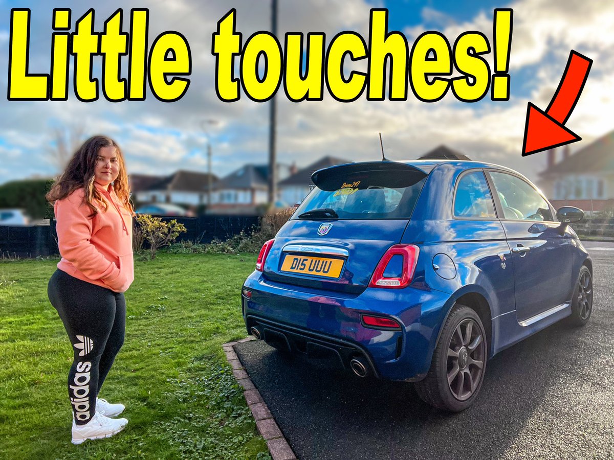 Driven247yt's tweet photo. NEW video now up and it’s time to start adding some of the MS-Racing goodies I have recently received for my Abarth.
Starting with a much NEEDED transformation…
https://t.co/JyhCW9l9Rt
•
#abarth #abarth595 #abarth500 #fiatabarth #youtube #driven247 #hothatch #turbo #youtuber https://t.co/ixJDQcXnLq
