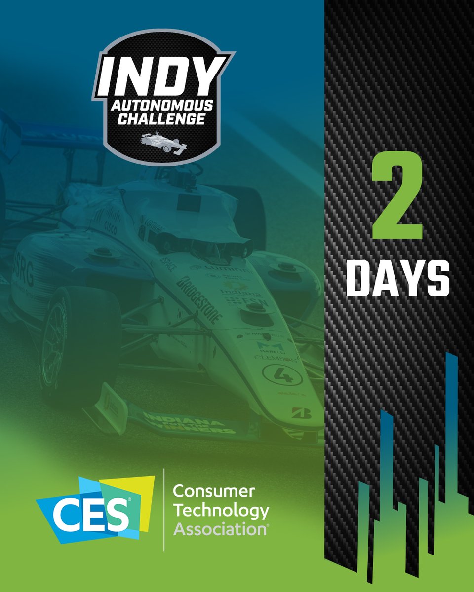 IndyAChallenge's tweet photo. ⏳T-2 to CES 2024. A new robot is coming to #CES2024 🤖
#CESReady https://t.co/HIwsW673Ny