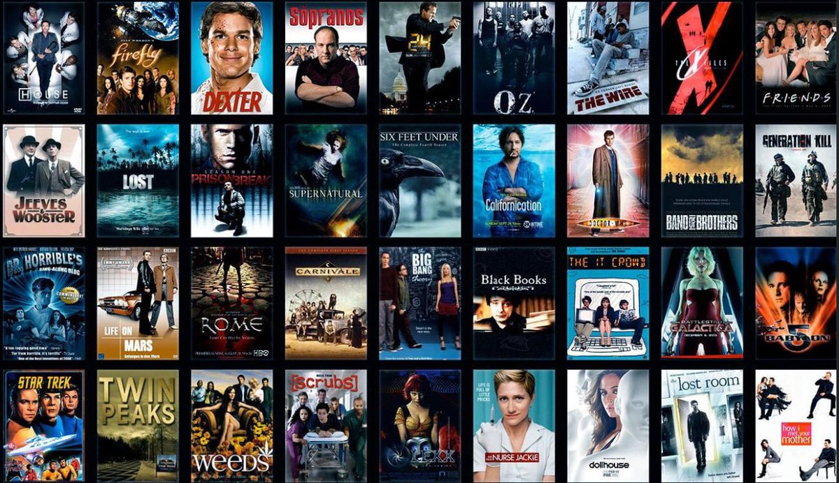 TheSopranosClub's tweet photo. What TV shows have you fully watched, at least 2 times? https://t.co/RcExzuGEvV