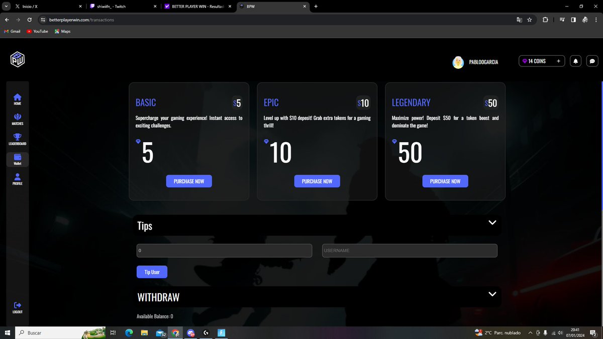 selling tokens