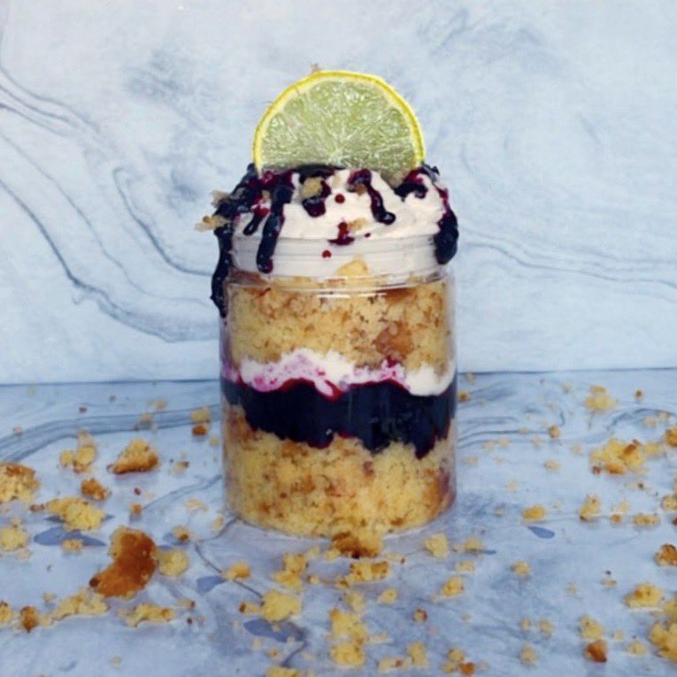 Okay, so we’re shipping cake jars again! 🥳 Two new flavors &amp; nationwide shipping. 

Bakednfull.com/shop to pre-order. 

Use promo code CAKE4FREE  at checkout to Buy 3, Get 1 free ✨