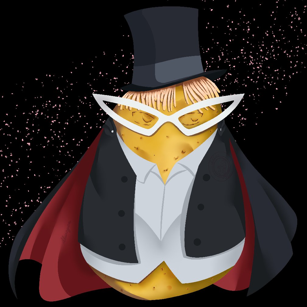 illiacgen's tweet photo. Here the #sailormoon #tuxedomask as a potato~ Trying out something for this one.
.
.
.
#digitalart #Digital #fanart https://t.co/9Cn0gxLvZ4