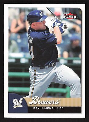 Happy birthday to 2006-2007 <a href="/Brewers/">Milwaukee Brewers</a> outfielder <a href="/KevinMench28/">Kevin Mench (SHREK)</a>. Acquired from Texas in the trade that sent Carlos Lee to the Rangers, Kevin appeared in 141 games with the Crew while hitting 9 home runs during his time in Milwaukee.